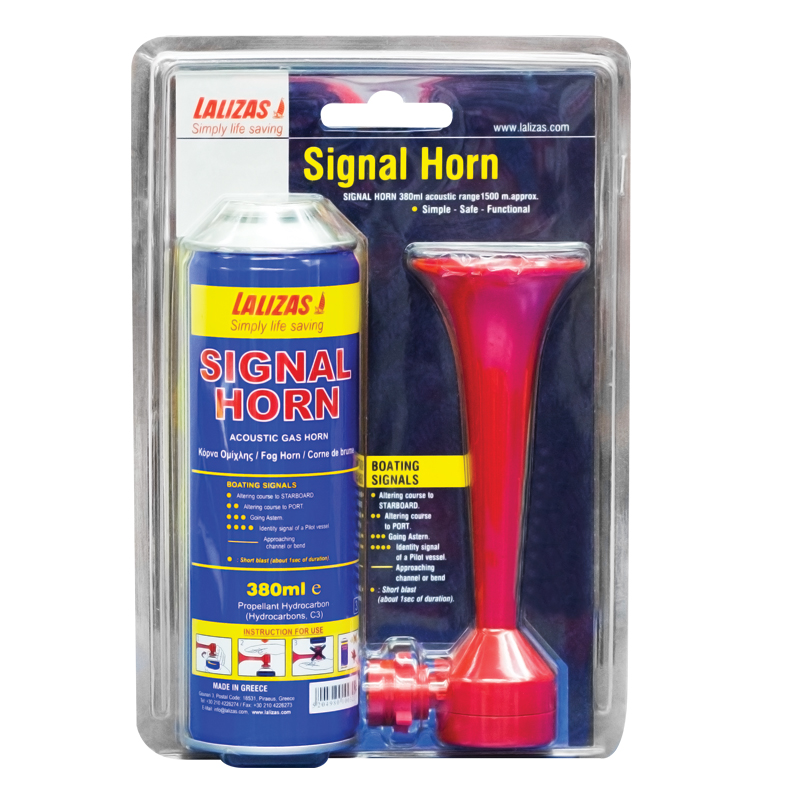Lalizas Gas Horn Red