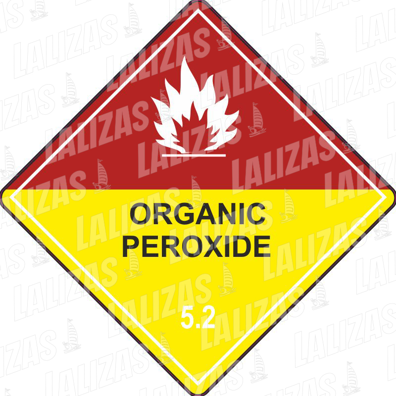 Hazard Warning Diamond #2276Ll, Class 5.2 image